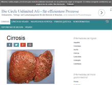 Tablet Screenshot of cirrosis.net